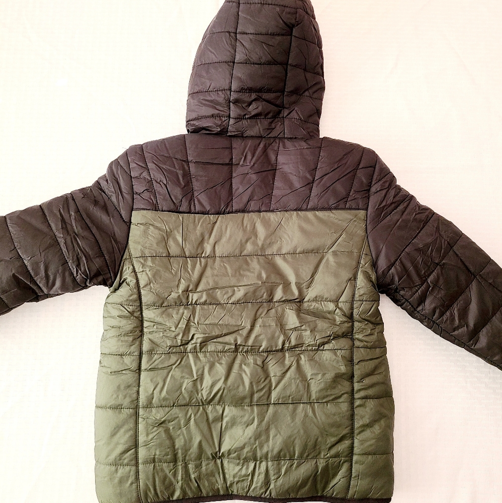 🥳FINAL PRICE👍NWT‼️Eddie Bauer Kid's Youth Deer Harbor REVERSIBLE Hooded Jacket - Picture 5 of 16